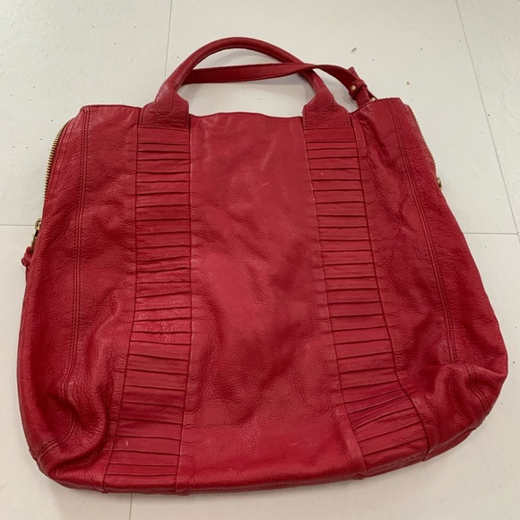Kelsi Dagger Handbags - Red Kelsi Dagger leather handbag 17x18x6